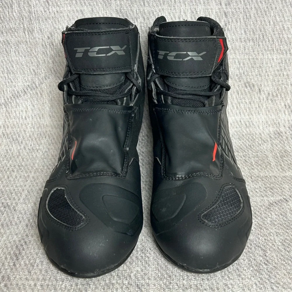 TCX R04D WP Motorcycle Boots Men's US‎ 10 and 11 EU 44 45Black T-Dry Waterproof